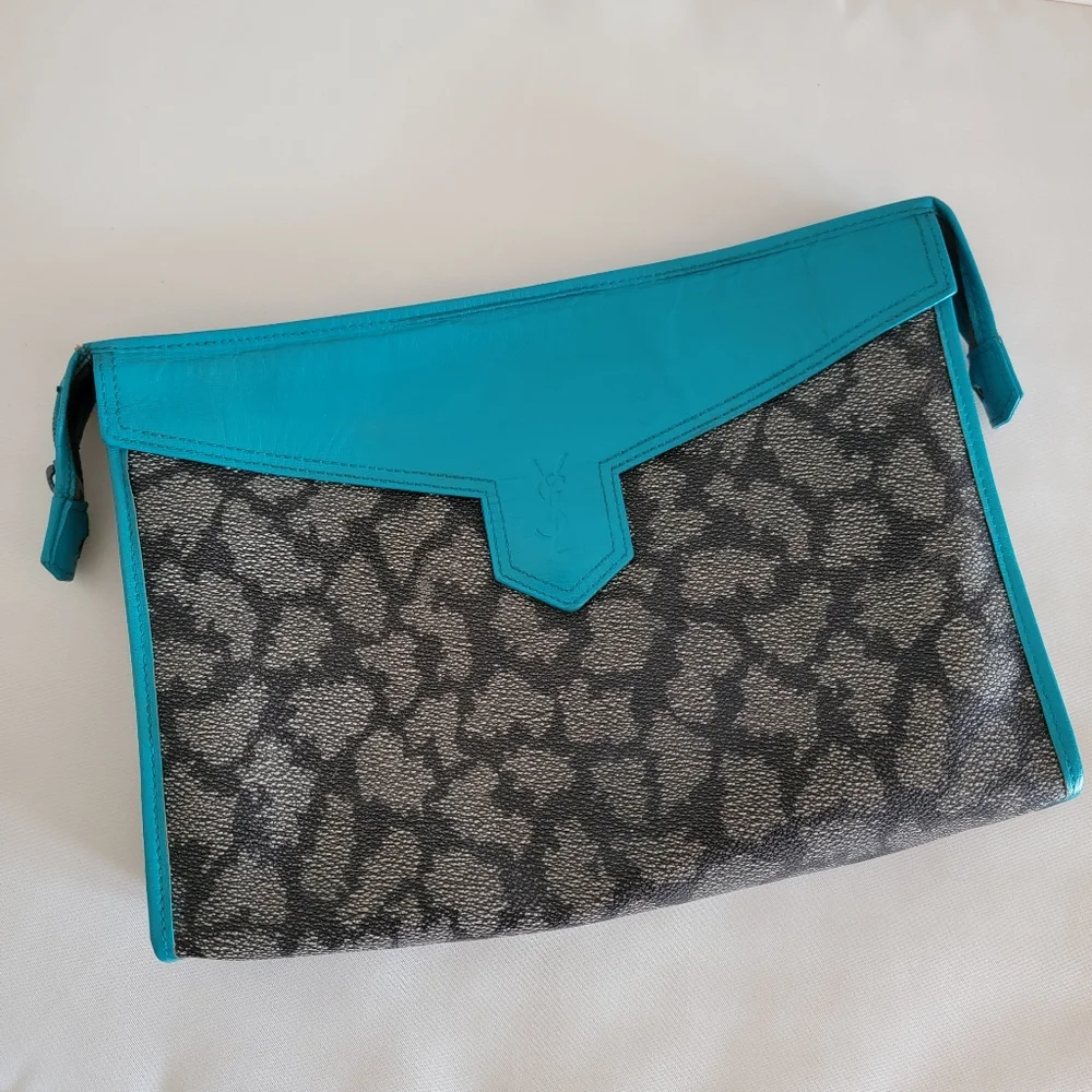 SALE🎉 Authentic YSL vintage clutch Bag - Picture 4 of 16